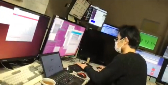 天体観測と観測の見学と実習