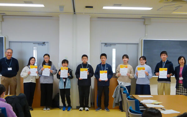 2023年度最終発表会および修了式