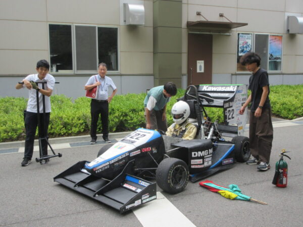 2026年9月13日（日）「学生フォーミュラチームとレスキューロボット研究会の実演」を実施しました